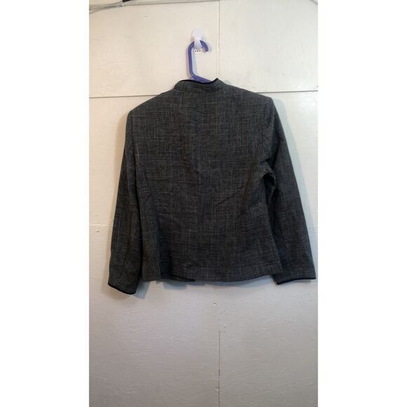 Perceptions Lightweight Long Sleeved grey blazer / Jacket size 10 Petite - Picture 8 of 16